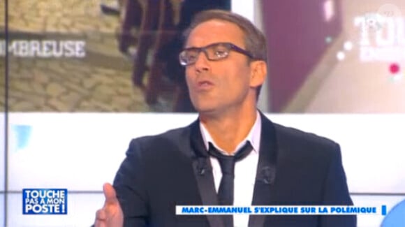 Julien Courbet dans TPMP, le vendredi 23 octobre 2014 sur D8