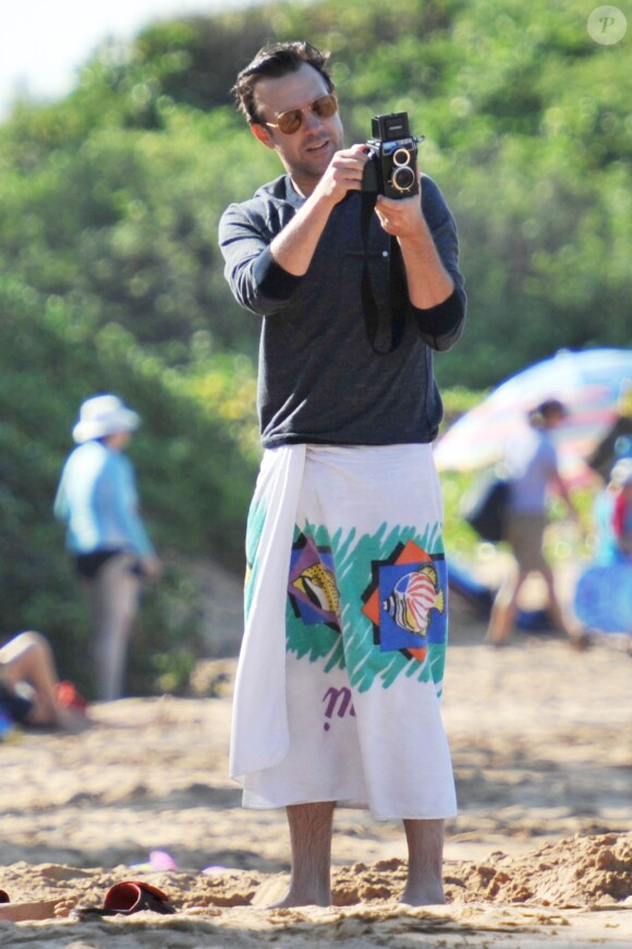 Jason Sudeikis à Hawaii, le 8 décembre 2014.