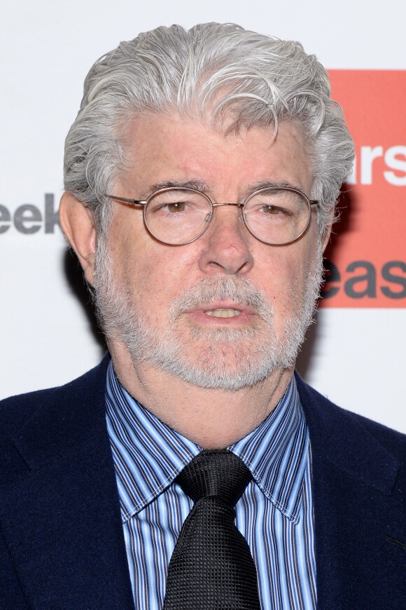 George Lucas à New York le 4 décembre 2014.