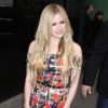 Avril Lavigne arrive a l'emission "Good Morning America" a New York, le 5 novembre 2013.