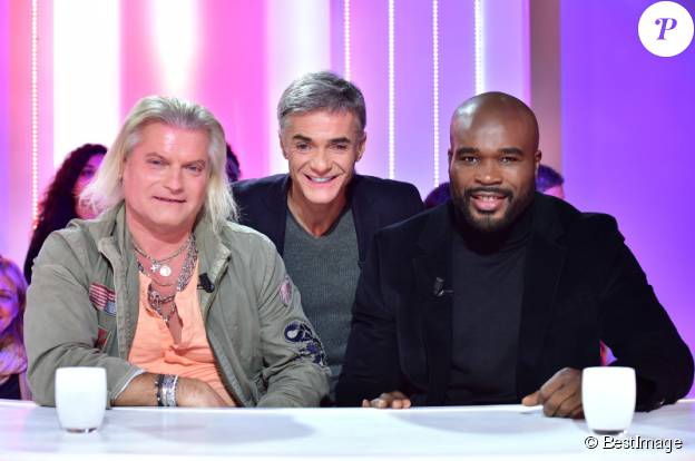 Exclusif - Philippe Lucas, Cyril Viguier et Jean-Marc Mormeck, sur le tournage de Talk Club le vendredi 12 décembre (pour une diffusion le dimanche 14 décembre sur NRJ12).