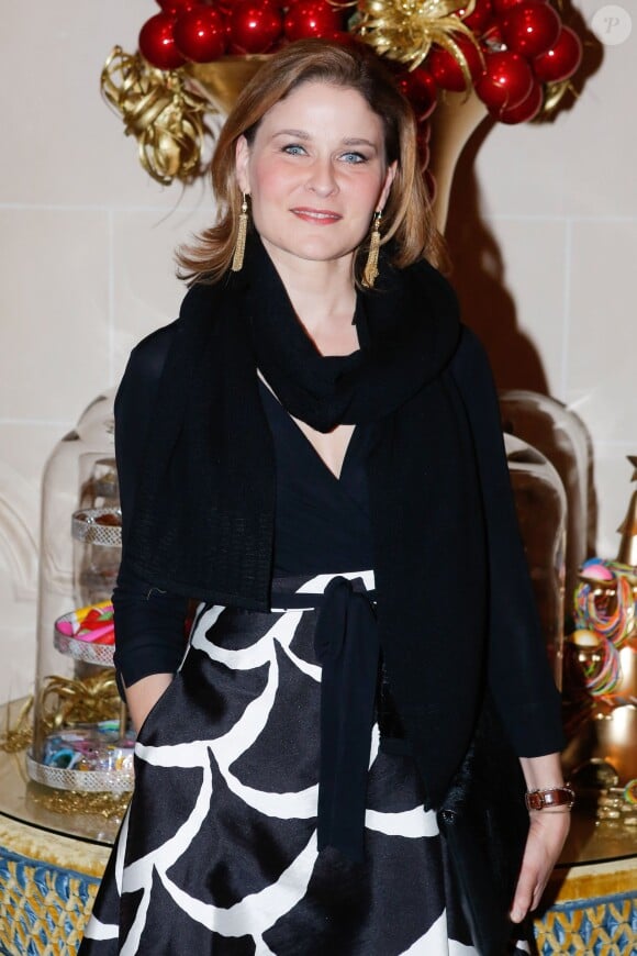 Hala Gorani (Journaliste CNN) - Gala du Cercle de l'Union interalliée en faveur de "Children for Peace" à Paris, le 12 décembre 2014.