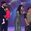 Miss Monde 2014 : Aishwarya Rai, sexy et amincie, avec sa fille et son mari
