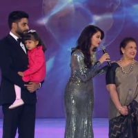 Miss Monde 2014 : Aishwarya Rai, sexy et amincie, avec sa fille et son mari