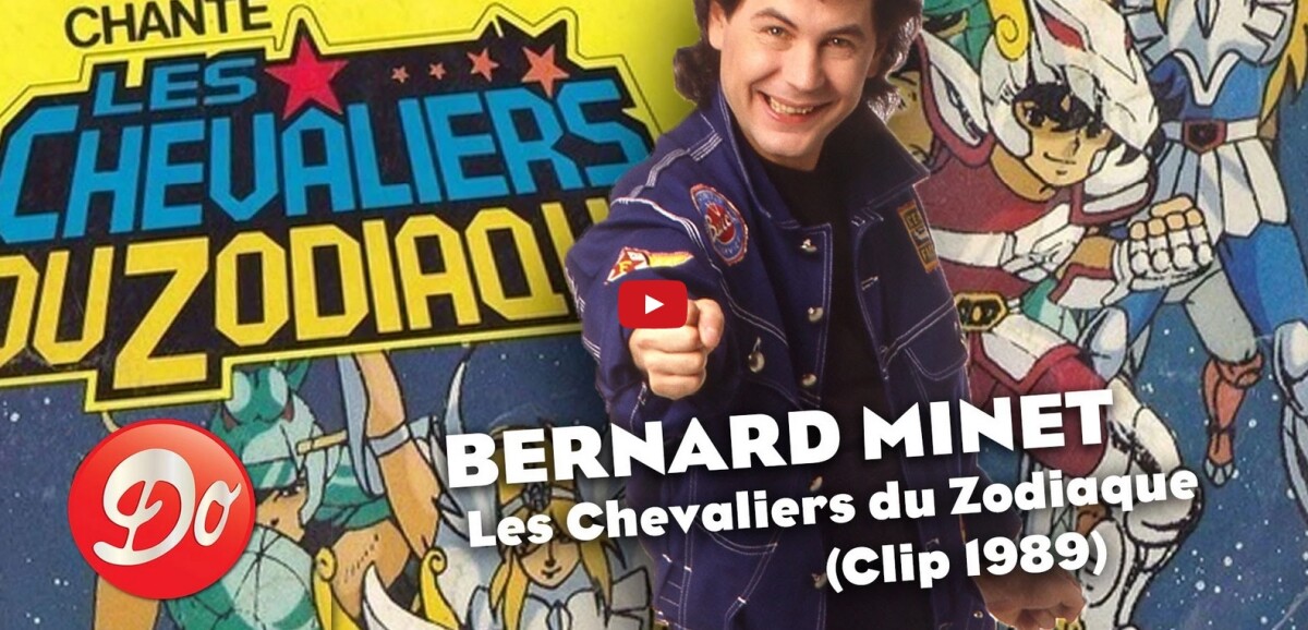 Vidéo : Le générique des Chevaliers du Zodiaque en français par Bernard