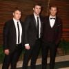 Chris Hemsworth, Luke Hemsworth, Liam Hemsworth - Arrivées des people à la soirée Vanity Fair après la 86 ème cérémonie des Oscars le 2 mars 2014.
