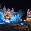 La place du Casino - Illuminations de Noël à Monaco le 16 décembre 2014.  Christmas Illuminations in Monaco on December 16, 201416/12/2014 - MONACO