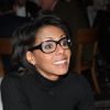 Exclusif - Audrey Pulvar et Catherine Barma assistent à un événement organisé par Le Cercle des Médias, en présence de Shimon Peres, à Paris le 17 décembre 2014.