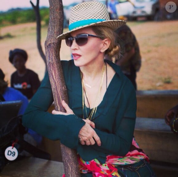 Madonna a passé quelques jours au Malawi fin novembre 2014.