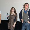 Exclusif - Louis-Julien Petit, Sarah Suco, Pascal Demolon - L'équipe du film "Discount" fait la promotion du film à Bordeaux, le 18 décembre 2014.