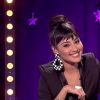 Hedia Charni sur le plateau spécial de son émission MTV Top Gossip spécial fin d'année