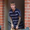 Justin Bieber à la sortie d'un centre médical à Los Angeles, le 13 octobre 2014.
