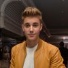 Justin Bieber lors de la soirée Vanity Fair Armani à l'Eden Roc au cap d'Antibes le 17 mai 2014