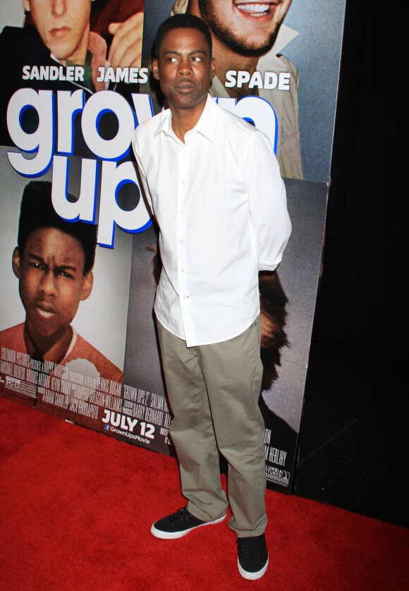 Chris Rock à la premiere du film "Grown Ups 2" a New York Le 10 juillet 2013 