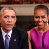 Barack et Michelle Obama adressent leurs voeux de Noel, le 24 décembre 2014