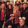 Christina Aguilera à Disneyland, en Californie, le 18 décembre 2014