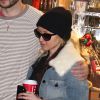 Exclusif - Christina Aguilera et son fiancé font leur shopping de Noël au Beverly Glen Market à Los Angeles. Le 21 décembre 2014
