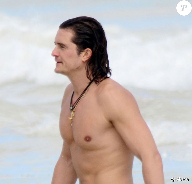 Orlando Bloom en vacances à Cancun, le 28 décembre 2014.