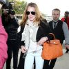 Lindsay Lohan arrive à Los Angeles International Airport, le 30 décembre 2014