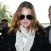 Lindsay Lohan arrive à Los Angeles International Airport, le 30 décembre 2014