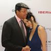 Terrence Howard et sa femme Miranda - Global Gift Gala à Marbella, le 20 juillet 2014.