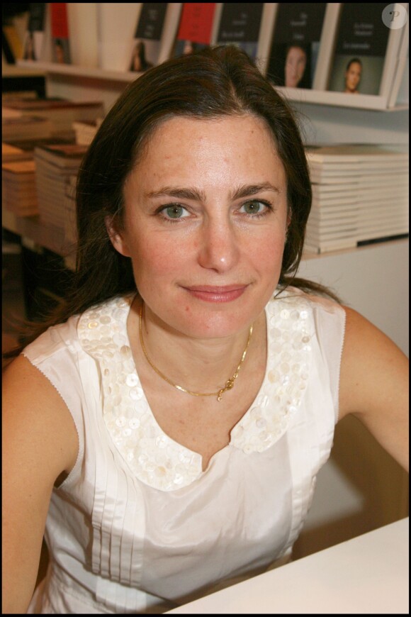 Colombe Schneck au salon du livre en 2007.