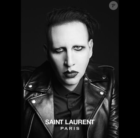 Marilyn Manson photographiée par Hedi Slimane pour son Music Project - Saint Laurent Paris, janvier 2013.