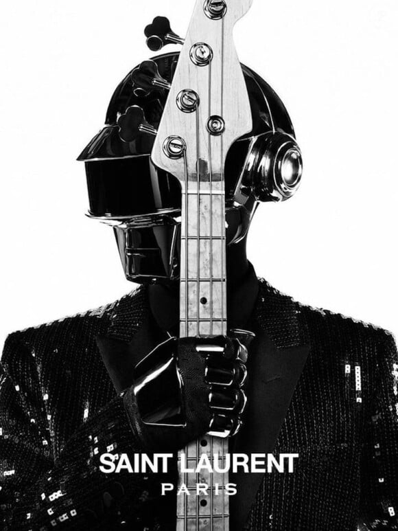 Daft Punk photographié par Hedi Slimane pour son Music Project - Saint Laurent Paris, mars 2013.
