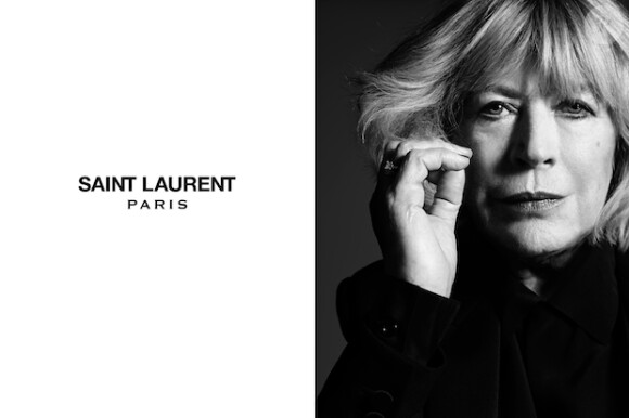 Marianne Faithfull photographiée par Hedi Slimane pour son Music Project - Saint Laurent Paris, juin 2014.