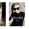 Marie-Agnès Gillot (39 ans) et Joan Didion (80 ans) photographiées par Jurgen Teller pour la campagne Céline printemps-été 2015.