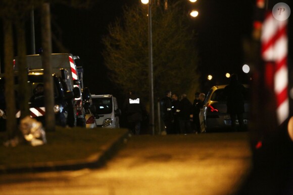 Les membres du GIGN après l'assaut à Dammartin-en-Goële le 9 janvier 2015.