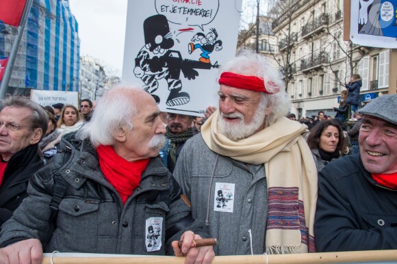 Daniel Herrero - Marche républicaine pour Charlie Hebdo à Paris, le 11 janvier 2015
