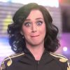 Katy Perry dans une vidéo pré-Super Bowl dans laquelle elle cherche des idées pour le spectacle de la mi-temps de l'événement du 1er février 1015