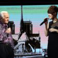  Exclusif - Charles Aznavour et Zaz - Enregistrement de l'&eacute;mission "Hier Encore" &agrave; l'Olympia, qui sera diffus&eacute;e en prime time sur France 2 le 17 janvier 2015&nbsp; 