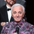 Exclusif - Charles Aznavour - Enregistrement de l'émission "Hier Encore" à l'Olympia, qui sera diffusée en prime time sur France 2 le 17 janvier 2015