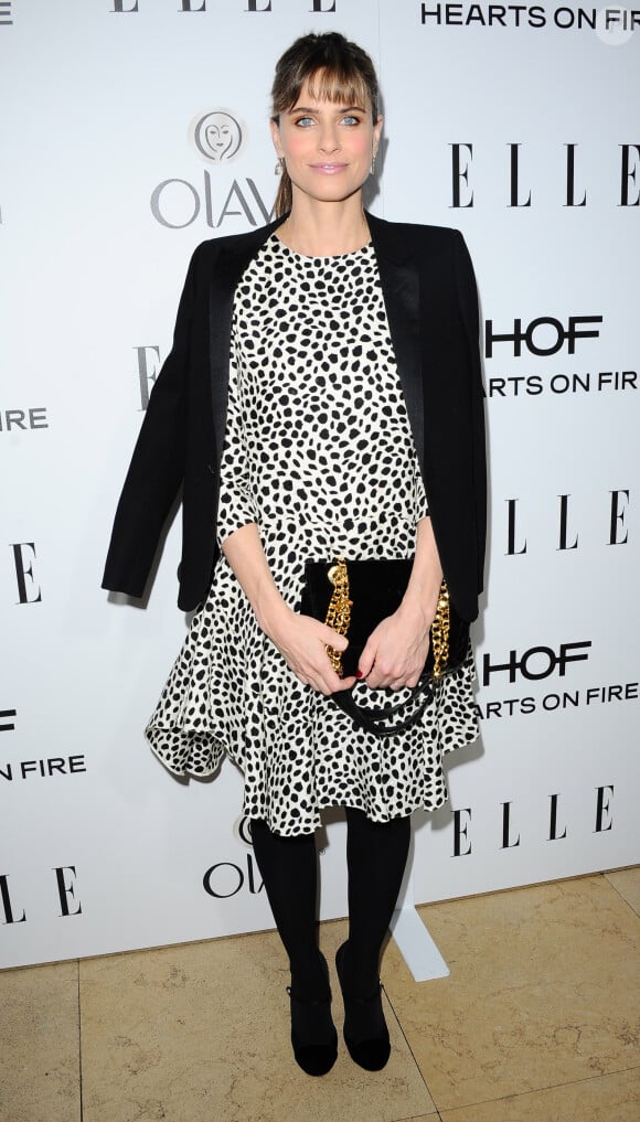 Amanda Peet au dîner Elle Women In Television Celebration organisé à Los Angeles, le 13 janvier 2015.