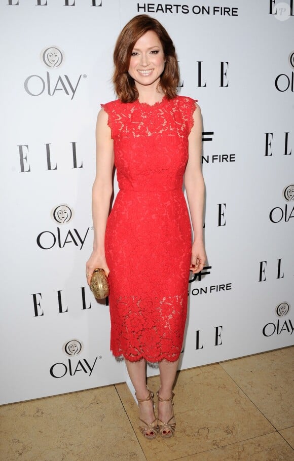 Ellie Kemper au dîner Elle Women In Television Celebration organisé à Los Angeles, le 13 janvier 2015.