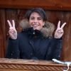 Alessandra Sublet - 3e journée du 18e festival international du film de comédie de l'Alpe d'Huez. Le 16 janvier 2015.