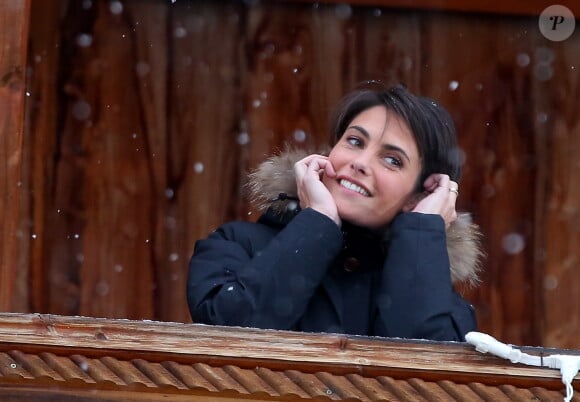 Alessandra Sublet - 3e journée du 18e festival international du film de comédie de l'Alpe d'Huez. Le 16 janvier 2015.