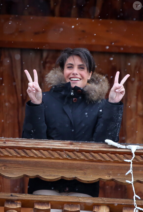 Alessandra Sublet - 3e journée du 18e festival international du film de comédie de l'Alpe d'Huez. Le 16 janvier 2015.