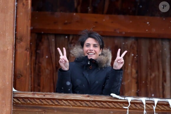 Alessandra Sublet - 3e journée du 18e festival international du film de comédie de l'Alpe d'Huez. Le 16 janvier 2015.