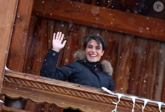 Alessandra Sublet - 3e journée du 18e festival international du film de comédie de l'Alpe d'Huez. Le 16 janvier 2015.