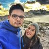 Florent Manaudou et Fanny Skalli, photo publiée sur le compte Instagram du nageur le 19 janvier 2014