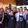 Sur cette photo on peut voir Avec Nicolas Pourcheresse, Corrado Barberis, Maxime Schelstraete, Laure Platiau, Florent Ladeyn, Eric Delerue et Steven Ramon.