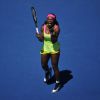 Serena Williams lors de son second tour de l'Open d'Australie, le 20 janvier 2014 à Melbourne