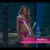 Camille Cerf, Miss France 2015, sexy en bikini défile pour l'élection Miss Univers 2015, le mercredi 21 janvier 2015 à Miami