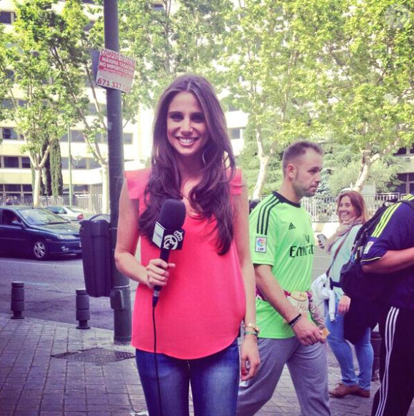 Lucia Villalon, journaliste de Real Madrid TV et nouvelle compagne supposée de Cristiano Ronaldo - 2015