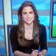  La superbe Lucia Villalon, journaliste de Real Madrid TV et nouvelle compagne suppos&eacute;e de Cristiano Ronaldo - 2015 
