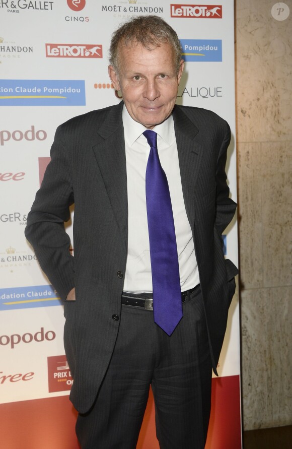 Patrick Poivre d'Arvor assiste à la soirée de Gala du Prix d'Amérique Opodo à la Maison de l'UNESCO à Paris le 24 janvier 2015.