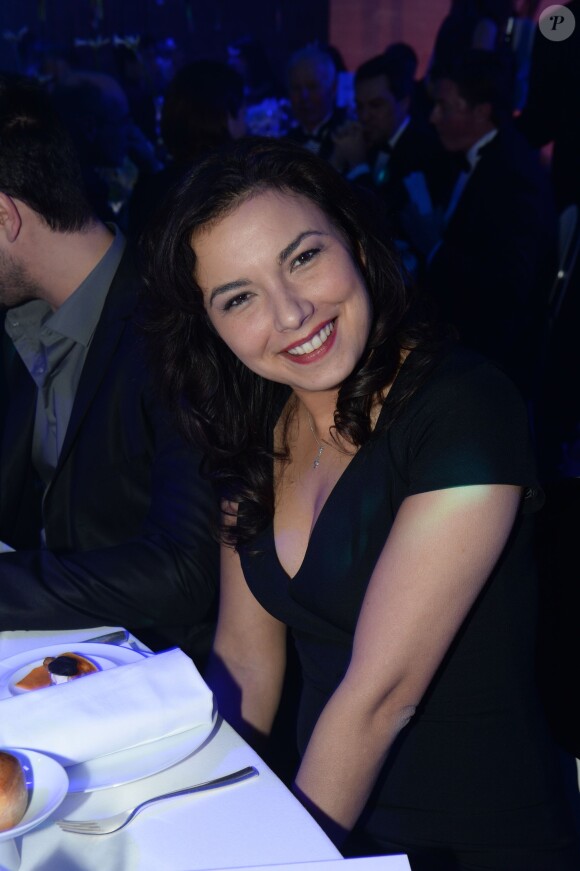 Exclusif - Anaïs Baydemir assiste à la soirée de Gala du Prix d'Amérique Opodo à la Maison de l'UNESCO à Paris le 24 janvier 2015.
